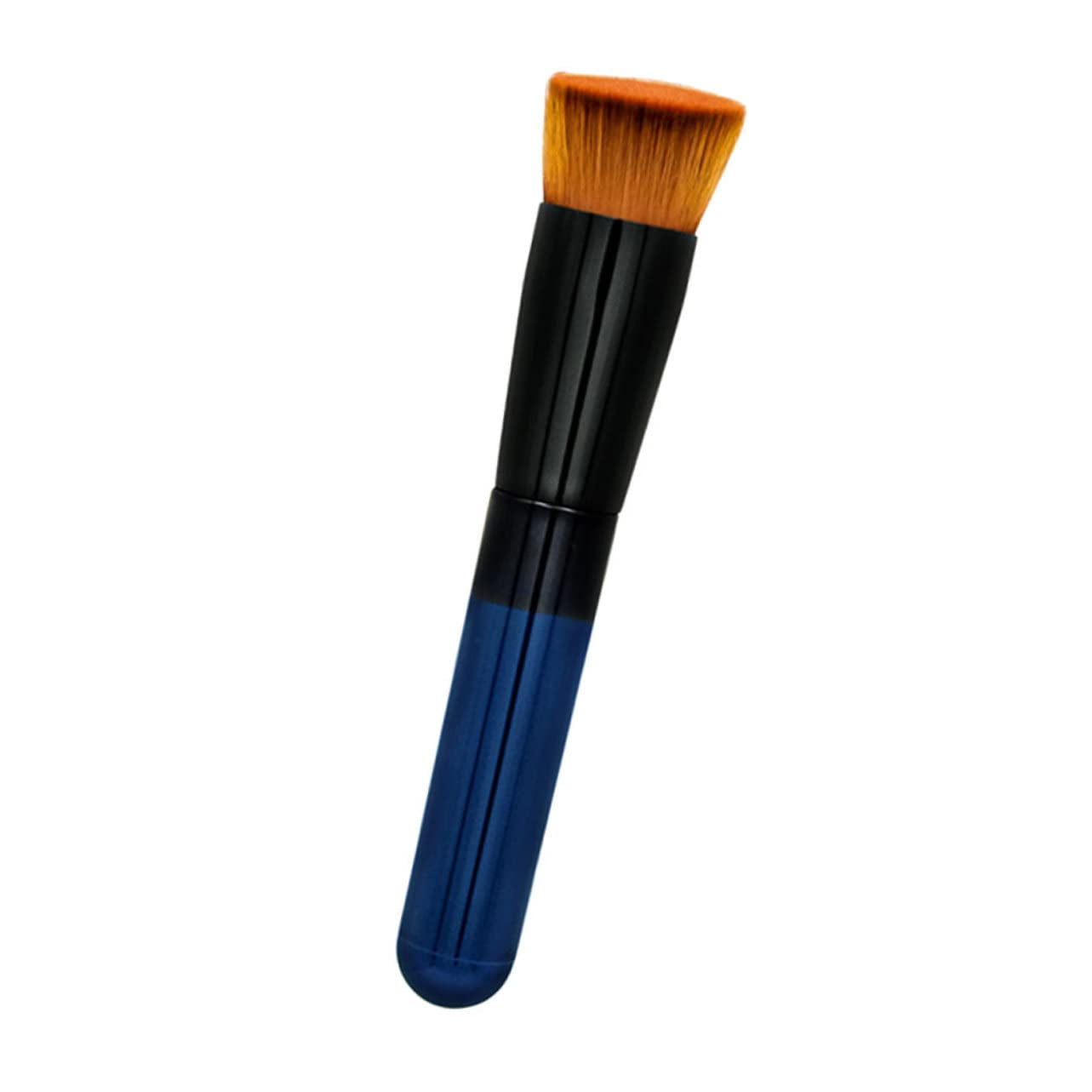 Inclined Flat Head Makeup Brush Blush Brush Fluffy Makeup Brush Makeup Brush Tool Foundation Cosmetics Brush Foundation Makeup Brush Highlighter Makeup Brush Acrylic Black